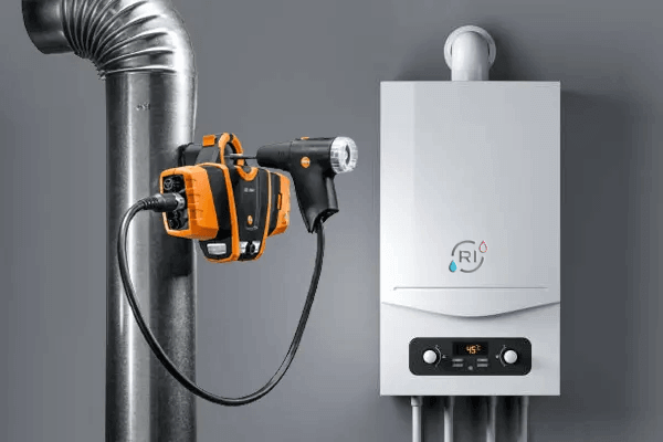 STANDARD JUNKERS BOSCH GAS THERME WARTUNG PLUS ABGASMESSUNG